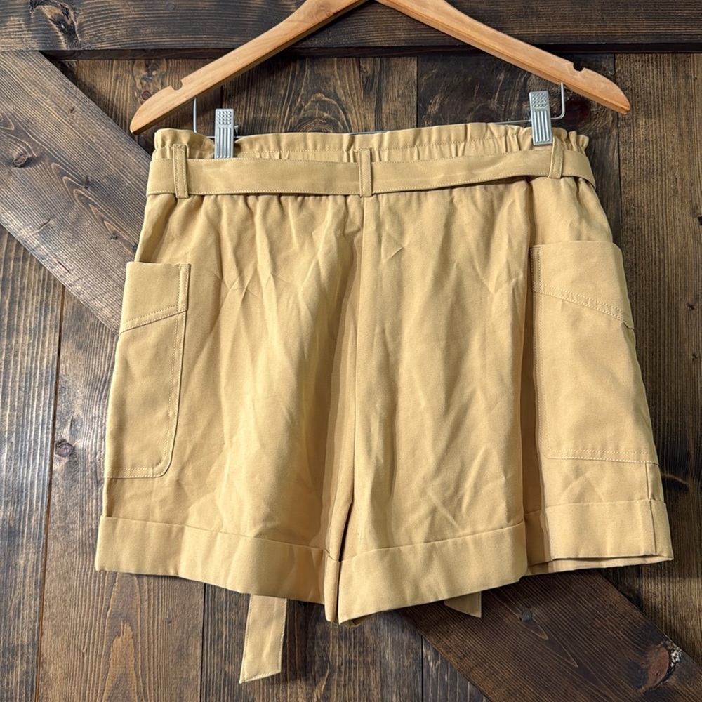 Steve Madden Paper Bag Utility Shorts - Picture 3 of 6